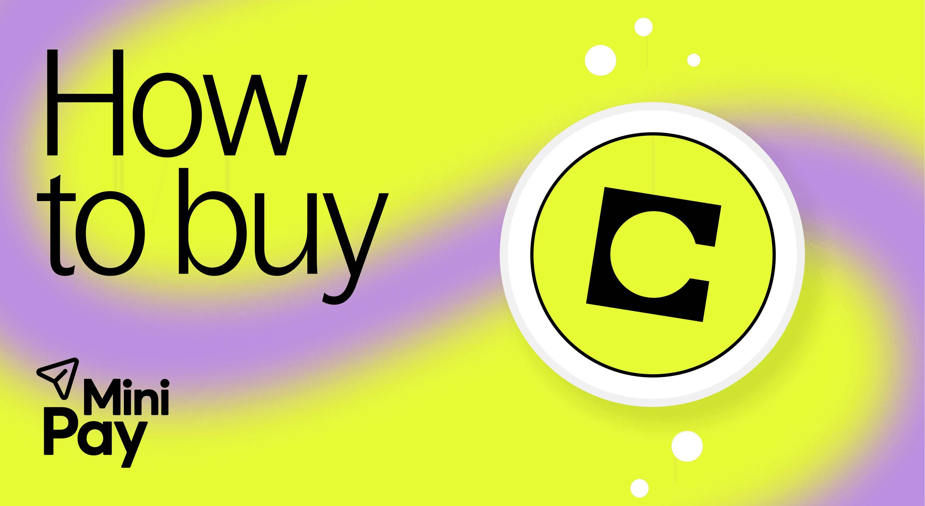 How to buy CELO in seconds with MiniPay