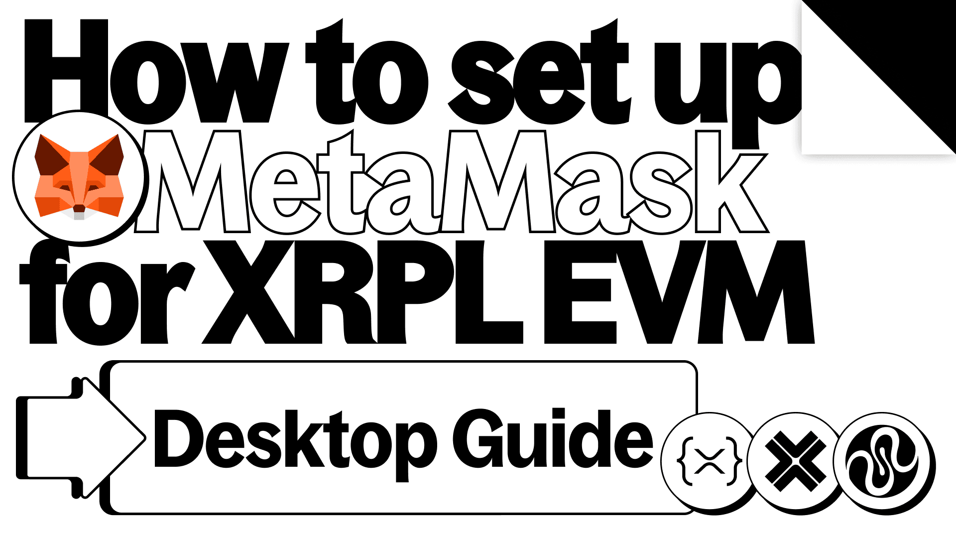 How To Set Up MetaMask for XRPL EVM (Desktop Guide)