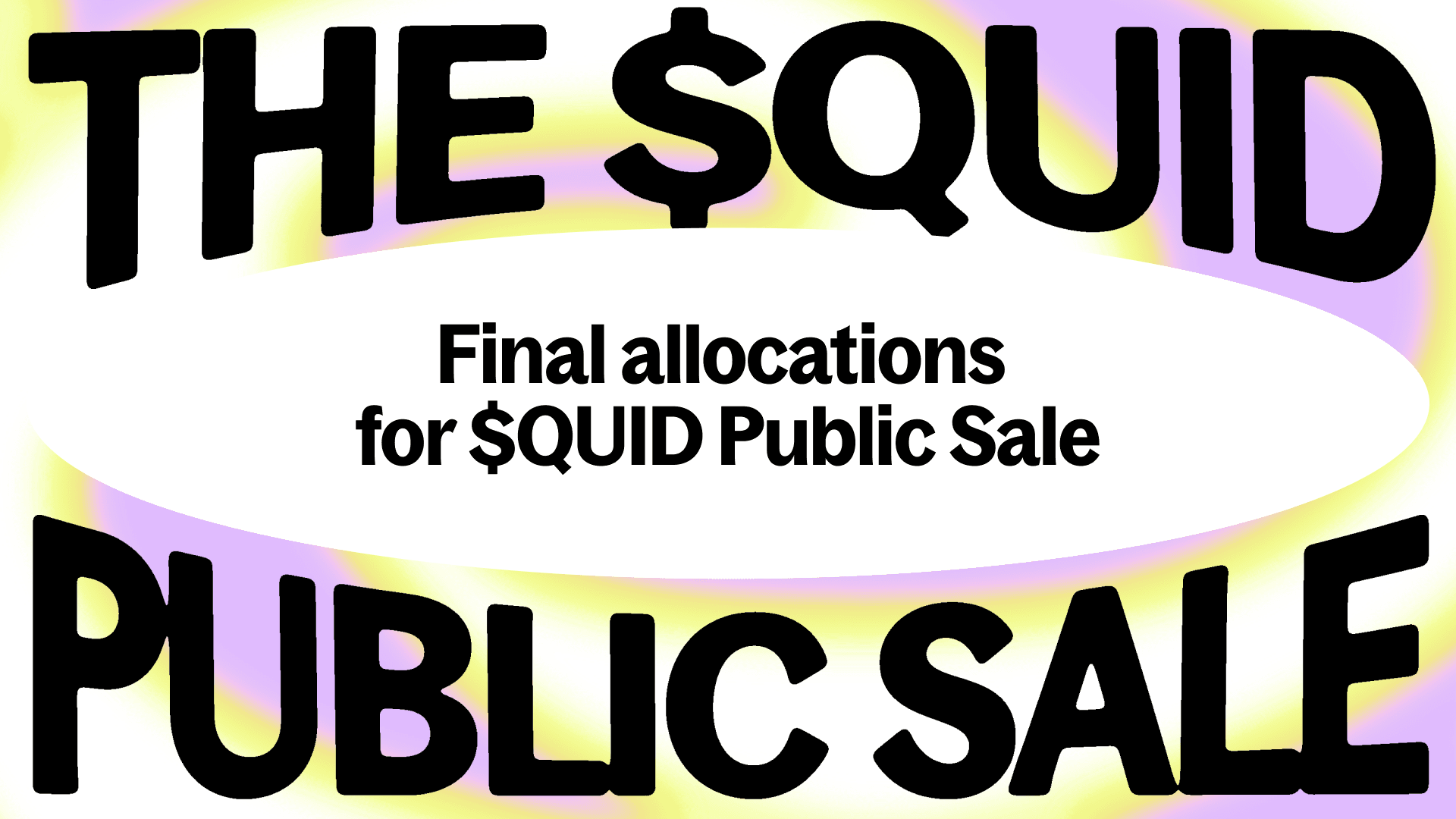 Now Available: Final allocations for the $QUID Public Sale