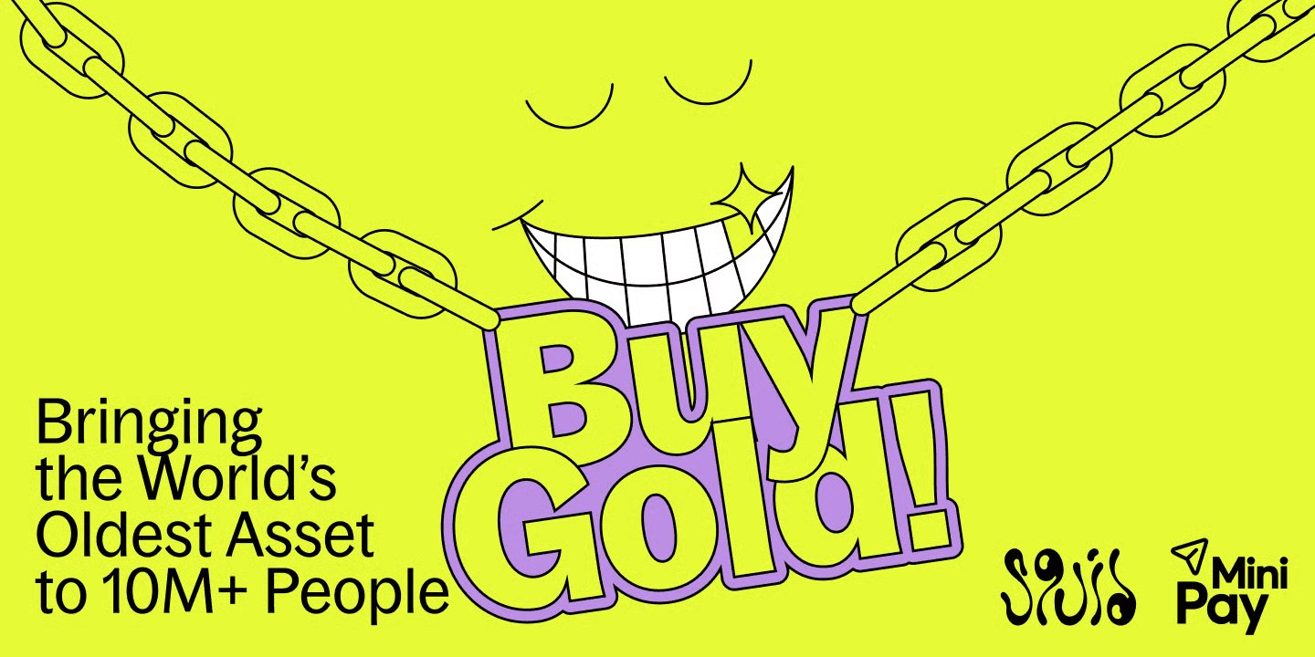 Buy and sell digital gold in seconds with Squid’s Mini App.