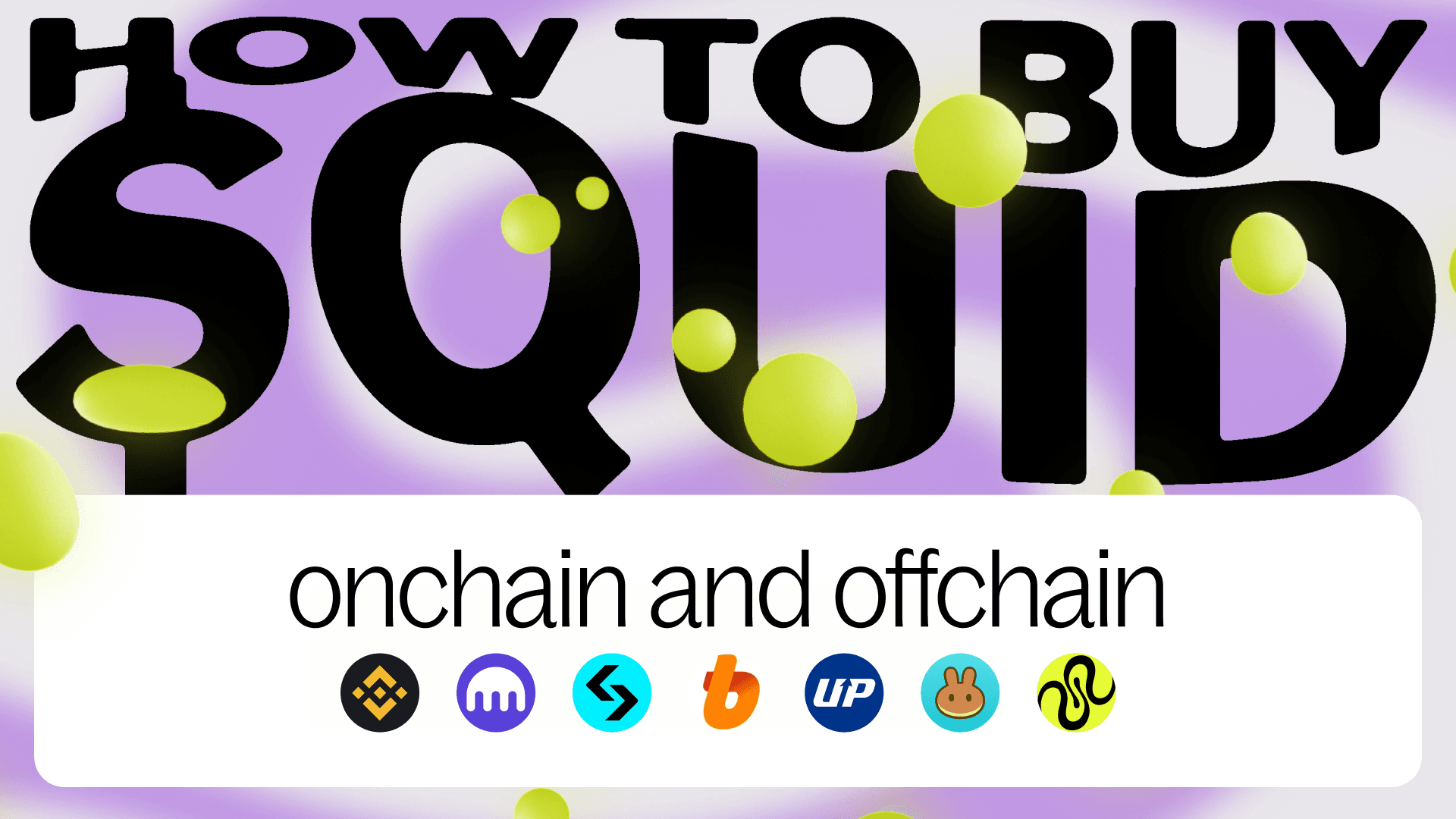 How to buy $QUID: onchain and offchain